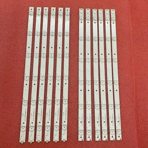 LED Backlight strip(12)for Sharp LC-55CUG8462KS LC-55CUG8461K LC-55CUG8461ES LC-55CUG8461E 55CFE6352K LC-55CFE6242K 55SFE7452K