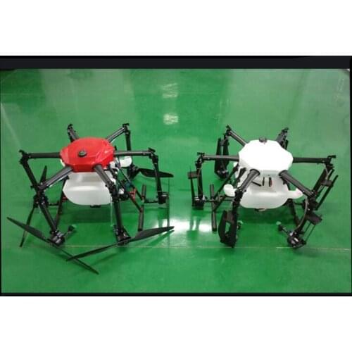 YRX616 Agriculture spray Six-axis 16L 16KG drone 1600mm pure carbon fiber umbrella folding waterproof frame with spray system