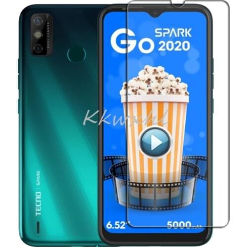 For Tecno Spark 6 Go 6.52" Screen Protective Tempered Glass ON Spark6 6Go Protector Cover Film