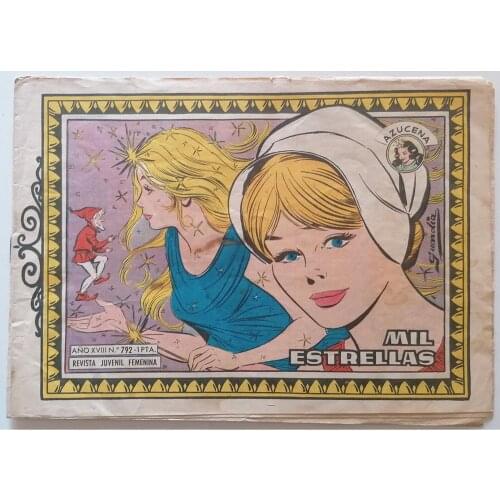 AZUCENA womens youth magazine N. 792, year 1963, ED. TORAY, 1ª edition, author ROSA GALCERAN