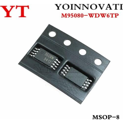 10PCS 508WP M95080-WDW6TP MSOP8