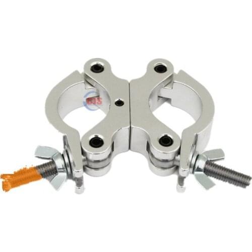 2pcs/lot 30mm Double buckle light hook dj lighting clamp for turss