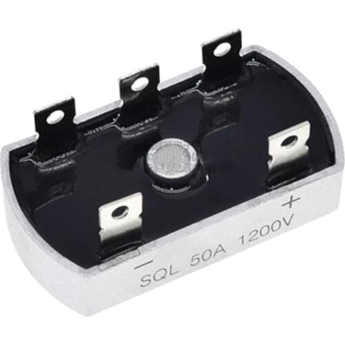 50A 1200V Aluminum Metal Case 3 Phase Diode Bridge Rectifier 50Amp SQL50A Module