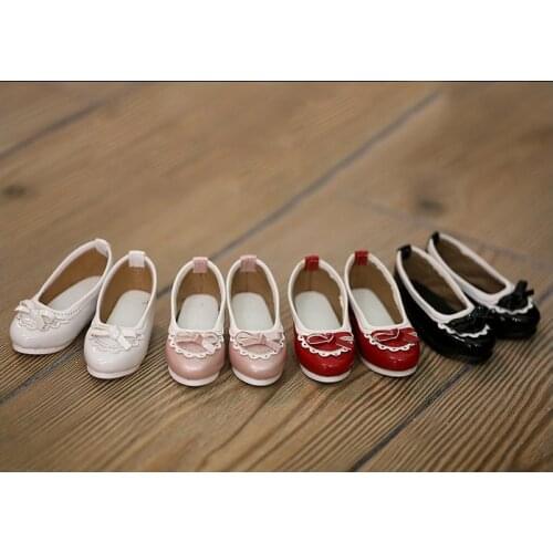 D01-P053 children handmade toy 1/3 1/4 Doll Accessories BJD/SD doll Wild lolita lace buckle shoes 1pair