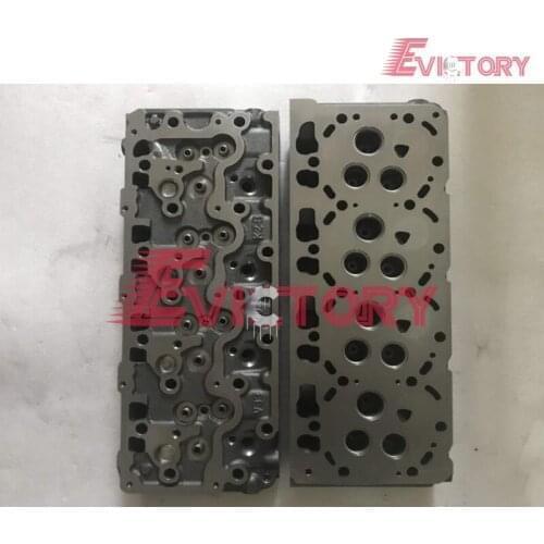 For Kubota V3600t V3600 cylinder head assy + piston ring + fcylinder gasket kit