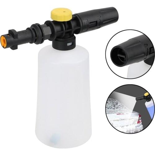 750ML Car Soap Foam Generator High Pressure Washer Adjustable Sprayer Nozzle Lance Car Accessories For Karcher K2 K3 K4 K5 K6 K7