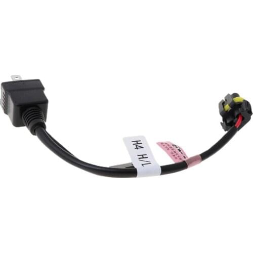 Relay Harness Control Cable For H4 Hi/Lo Bi-Xenon HID Bulbs Wiring Controller
