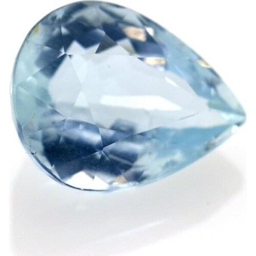 3.87ct Aquamarine Pear Cut