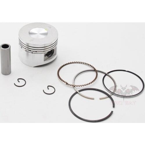 52.4mm Piston Ring Kit For Chinese 110cc Rocket Taotao Kazuma SSR Redcat Peace ATV Dirt Bike Go Kart