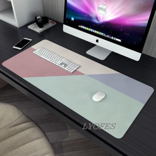 Gaming Mouse Pad Laptop Mouse Mat Deskpad Large 80x30cm Mat for Office Computer Gamer Keyboard Non-slip Office Desk Mats