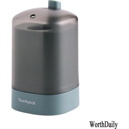 Creative Portable Automatic Toothpick Box Push-Type High-End Restaurant Pop-Up Toothpick Bucket Toothpick Holder