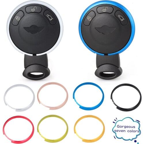KEYECU Multicolor 3 Buttons Smart Remote Control Car Key Shell Case With FOB for BMW Mini Cooper Cabrio R56 R57 R58 R60 R61