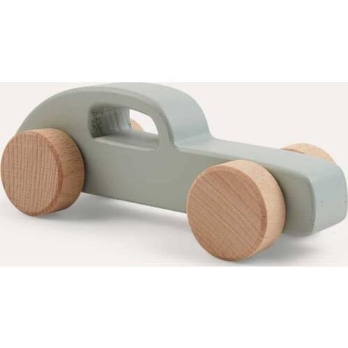 Cartoon Ins Car Rabbit Elephant Rattle Wooden Blocks Toys Blocks Educational Montessori For Kids Children Baby Birthday Gifts