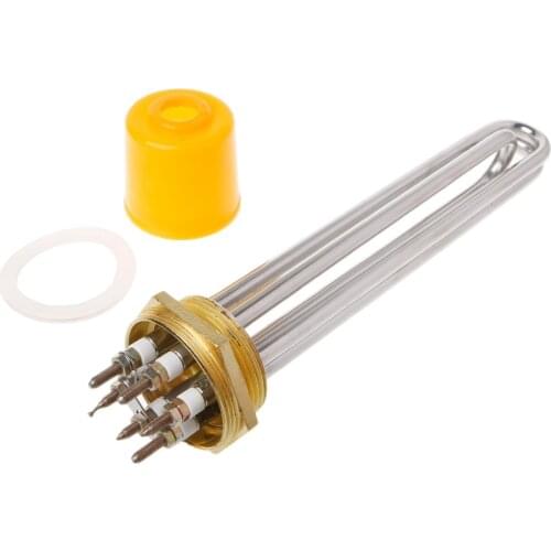 Water Tank DN40 Heating Pipe Water Heater Electrical Immersion Element Air Energy U1JE