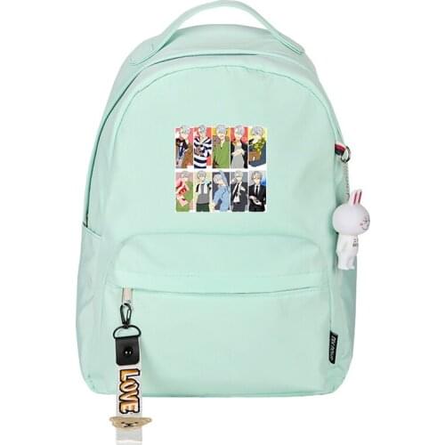 YURI on ICE Cartoon School Bags Girls Travel Backpack Small Bookbag Victor Nikiforov Anime Back Pack Mini Laptop Shoulder Bags