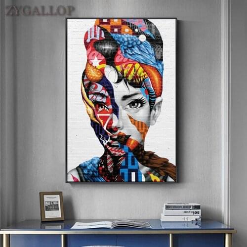 Modern Abstract Wall Art Canvas Print Painting Women Posters and Prints Wall Picture for Living Room Cuadros Decoration Painting