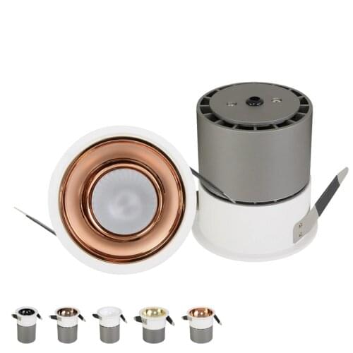 Anti-glare LED Downlight 30° Beam Angle Dimmable AC 110V 220V Ceiling Spot Light 9W 12W 25W 35W For Wall Washing Lighting