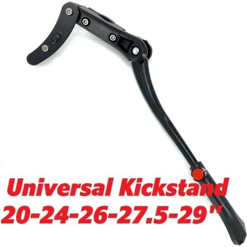 Aluminum Alloy Bike Kickstand 20-29 Inch Mountain Bike City Road Bicycle Kickstand Adjustable Universal Bicycle Stand
