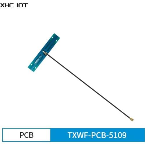10PCS 2.4GHz 5.8GHz Omnidirectional Antenna PCB 2dBi 50 Resistance Rf 1.13 2W IPEX-1 Interface XHCIOT TXWF-PCB-5109