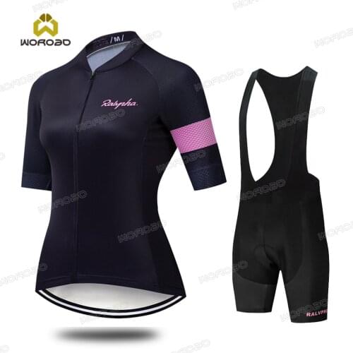 Womens Cycling Clothing 2020 Summer Bicycle Jersey Set Ropa Ciclismo Casual Wear Road Bike Bib Short Pant Suit Quick Dry