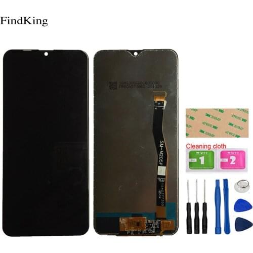 Mobile LCD Display For Samsung Galaxy M20 2019 SM-M205 M205F Touch Screen Digitizer LCD Display Assembly Panel Glass Tools