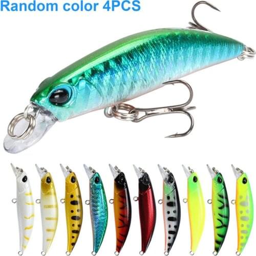 10Colors Fishing Lures Baits Saltwater Swimbaits Freshwater Jerkbaits Slow Sinking Baits Realistic Simulation Lures Fishing Tool
