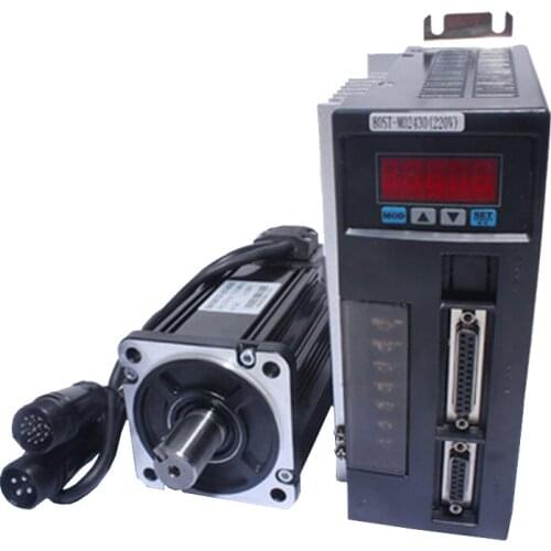 130ST-M10025 220V 2.6KW AC Servo motor 10N.M. 2500RPM servomotor Single-Phase ac drive permanent magnet Matched Driver