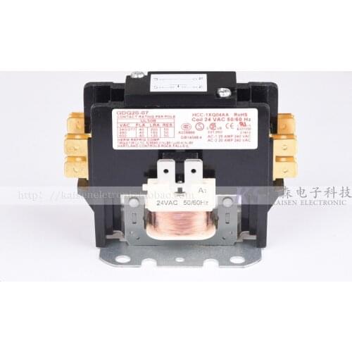 24VAC 40A HCC-1XQ04AA Single Phase Bus Bar AC Contactor