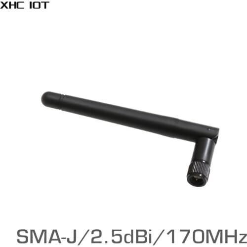 4Pcs/Lot 170MHz Omni vhf Antenna 2.5dBi SMA Male Flexible 170 MHz Omnidirectional Rubber Antenna XHCIOT TX170-JK-11