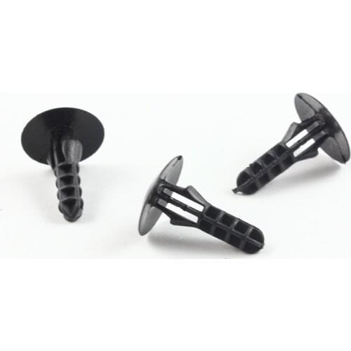 500x Nylon Retainer Hole 7.5mm Bumper Fasteners snaps Rivet Car accessories HKpost Free shipping