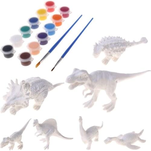 Dinosaurs Toys Art and Craft Supplies Party Favors for Boys Girls Age 4 5 6 7