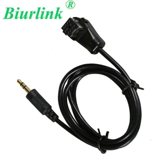 Biurlink Aux Input Cable for Pioneer Headunits IP-BUS IN Aux Input Adapter Cable for iPhone MP3