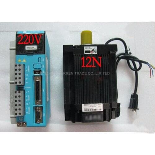 DSP Closed-Loop Step motor Drive Kit 3ph 1.2 Degree 4.2A 12NM NEMA42 110mm 20VAC 1103HBM120H-1000+HBS2206,high speed mix servo