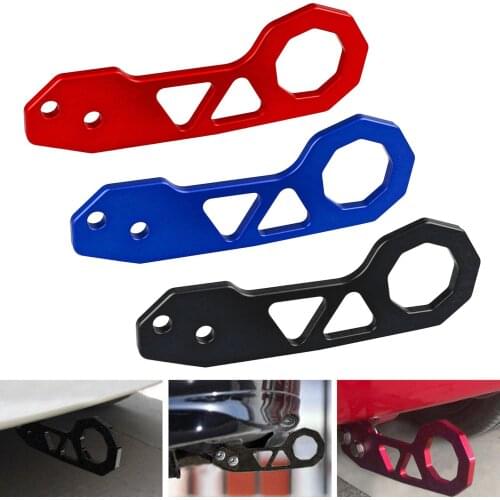 Car Modification Aluminum Alloy Auto Rear Bumper Trailer Hook for Honda Fit GK5 Car Accessories