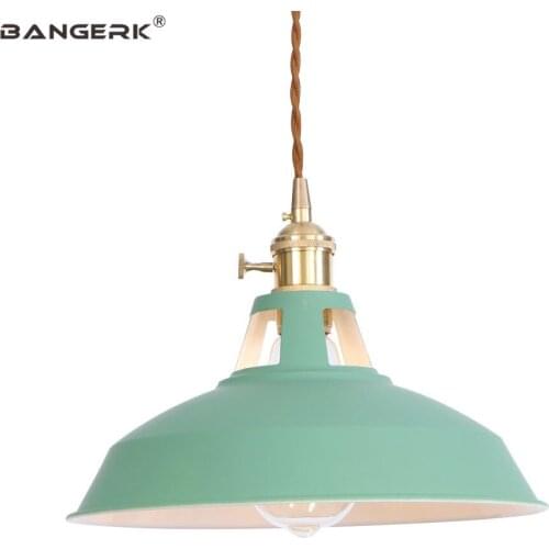 Loft Decor LED Pendant Lamp Switch Modern Hanging Lights Iron Lampshade Dining Room Study Bar Home Lighting Edison Droplight