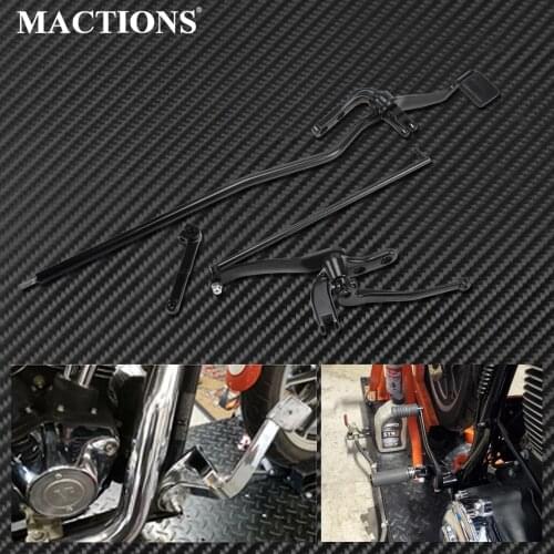Motorcycle Forward Controls Pegs Levers Linkages Kit Set For Harley Dyna 2006-2017 Low Rider Fat Bob Street Bob Wide Glide FXDF