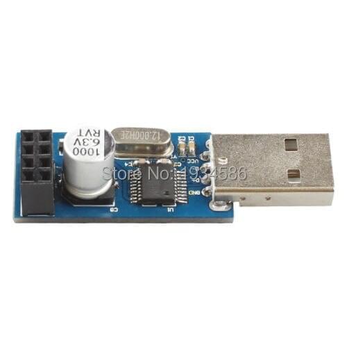 NEW CH340T USB to ESP8266 Serial Port Wireless Wifi Adapter Module Pinboard PC Computer Phone Wireless Microcontroller Board
