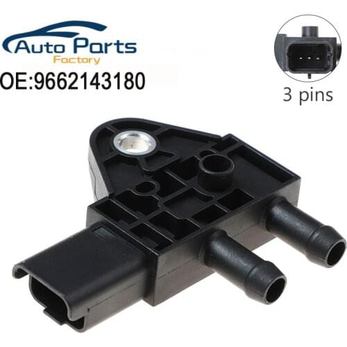 New Exhaust Differential Pressure Sensor For CITROEN For PEUGEOT For FIAT1.6 2.0 2.2 2.7 3.0 9662143180 1618Z9