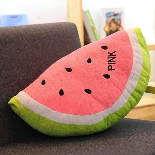 Embrace blanket two in one simulation watermelon toy summer noon break fruit air conditioning blanket