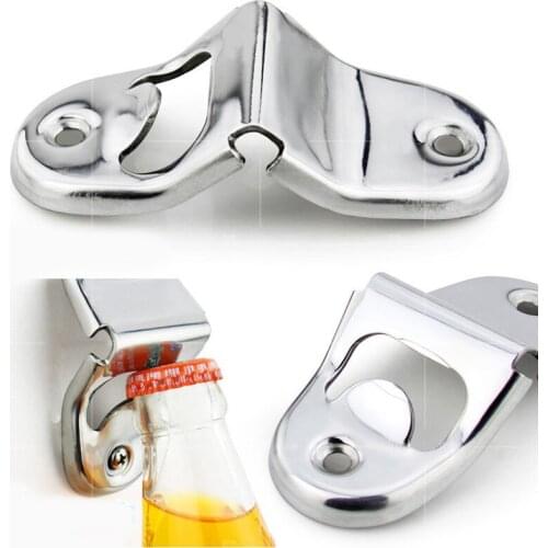 2PCS Drink Glass Bottle Openers Stainless Steel Bottle Openers Kitchen Tool Beer Western Home Utensil Bottle Opener Accessories