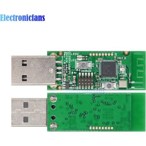 USB Programmer Downloader Cable Connector Bluetooth BLE 4.0 CC2531 CC2540 Zigbee Sniffer Wireless Board Dongle Capture Module