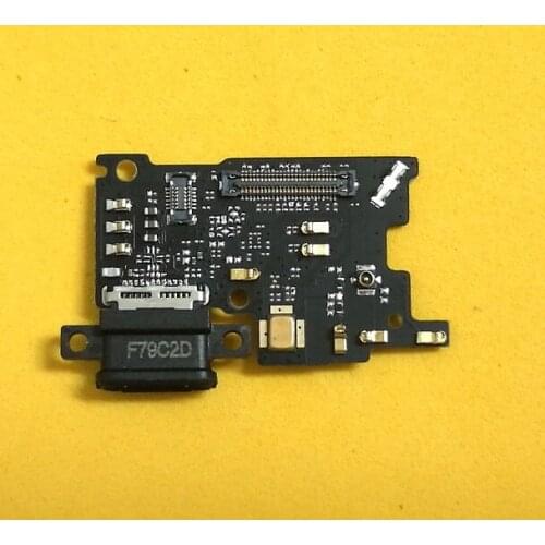 10pcs/lot USB Charging Port Charger Board Flex Cable For Xiaomi Mi 6 Mi6 Dock Plug Connector With Microphone Flex Cabl