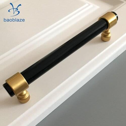 Acrylic Rod Bar Door Handles Drawer Kitchen Cupboard Cabinet Pull Knob Brushed 41mm/81mm/121mm/153mm