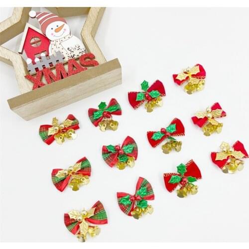 Merry Christmas Ribbon 6.3*200cm linen type cloth DIY Bow Crafts Xmas Tree Decor Party Wrapping Decorations