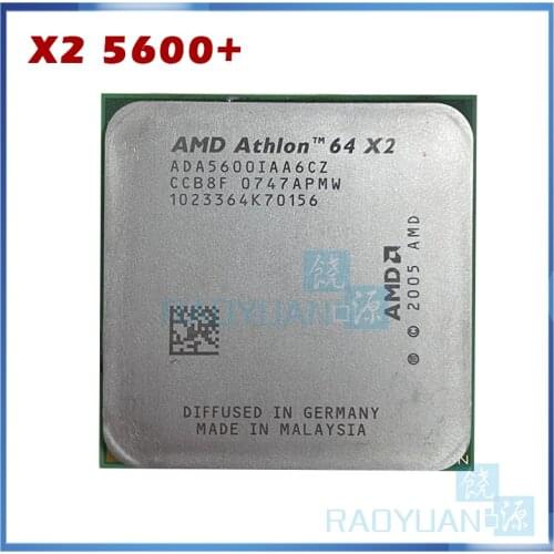 AMD Athlon 64 X2 5600+ 2.8 GHz Dual-Core CPU Processor ADA5600IAA6CZ Socket AM2