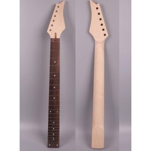 25.5 inch Electric Guitar Neck 24 Fret Rosewood Fretboard Bolt On Canada Maple