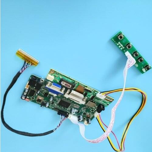 Kit for LP141WX3-TLN4/LP141WX3-TLQ2 HDMI+DVI+VGA LCD Audio panel 1280x800 Display moitor Controller Board 30pin M.NT68676