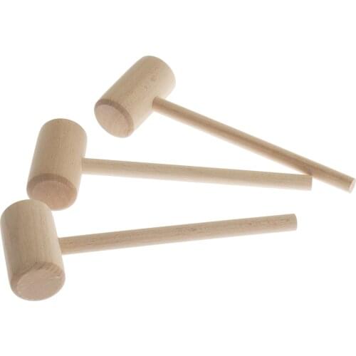 Mini Wooden Hammer for Kids Montessori Materials for Hand-eye Coordination Exercises Preschool Early Educational Toys for Child