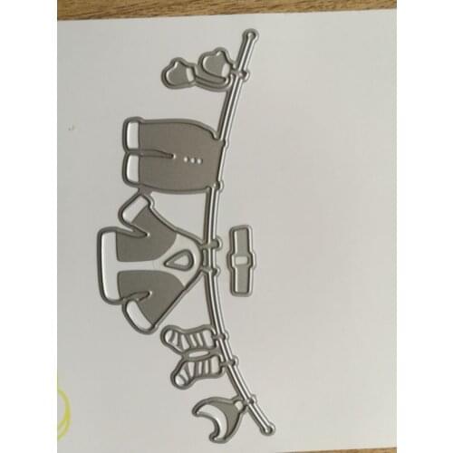 Metal Christmas costumes Cutting Dies Stencils for DIY Scrapbooking/photo album Decorative Embossing DIY Paper Cards