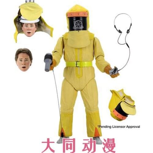 Neca de volta para o futuro marty mcfly biff tannen ultimate figura de figurinhas modelo brinquedo